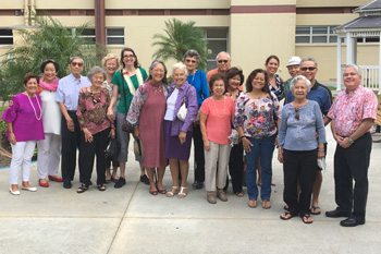 group at a Donor Luncheon