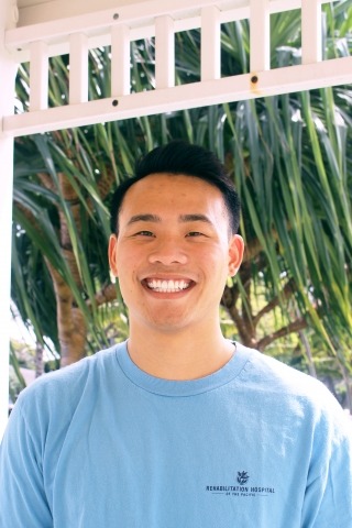 REHAB volunteer, Brandon. REHAB volunteer, Brandon.