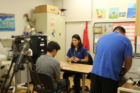 REHAB filming first segment in education series